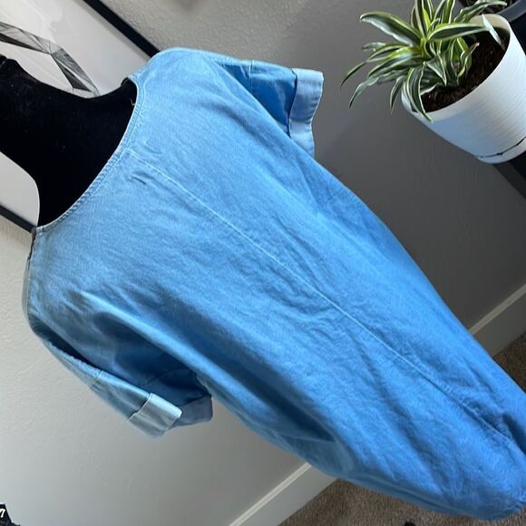 Old Navy Embroidered Short Sleeve Shift Dress - Picture 4 of 13